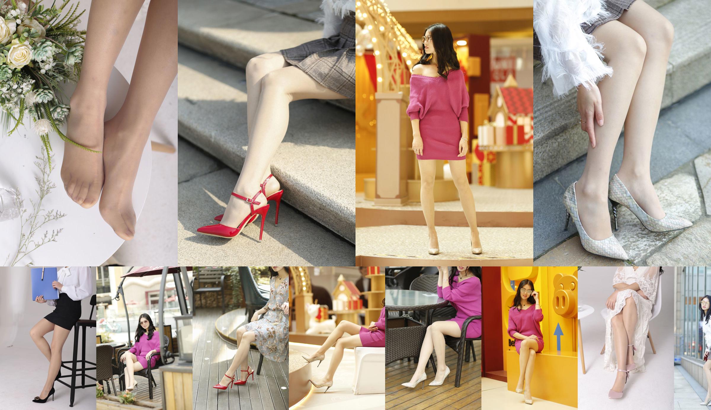 [Ness] NO.070 Xiaomin one word pointed toe red shoes No.f73305 Page 6