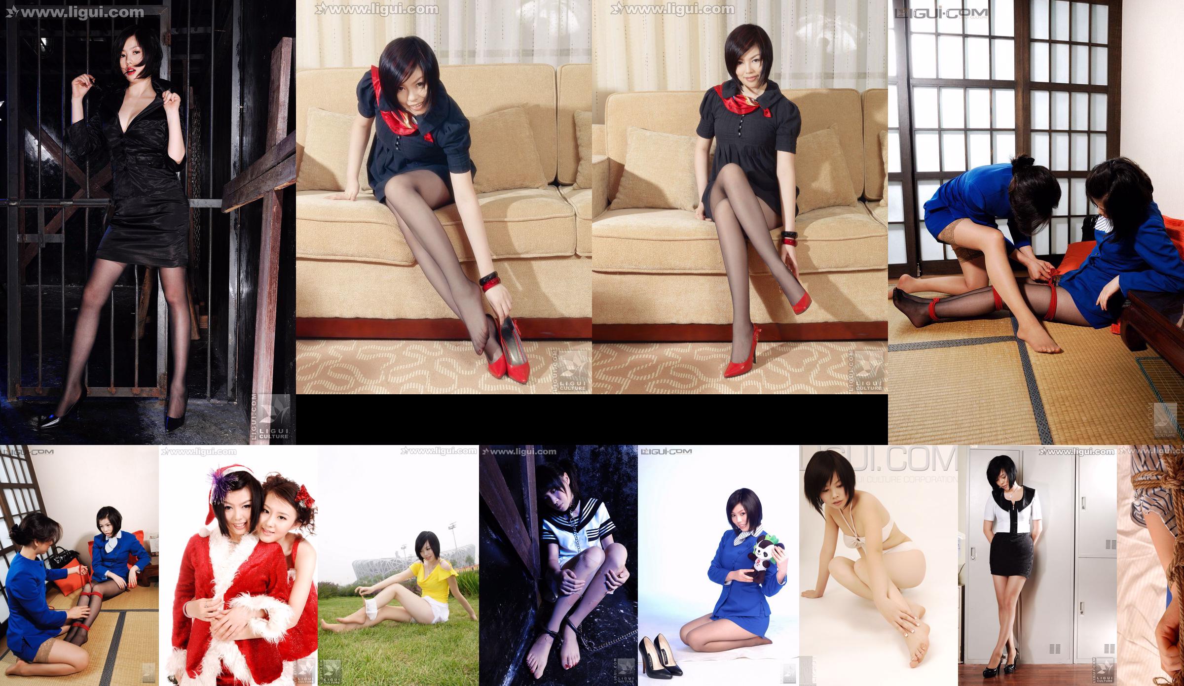 [丽柜LiGui] Model Muzi "Silkless Foot" Photo Picture No.d51d51 Page 9