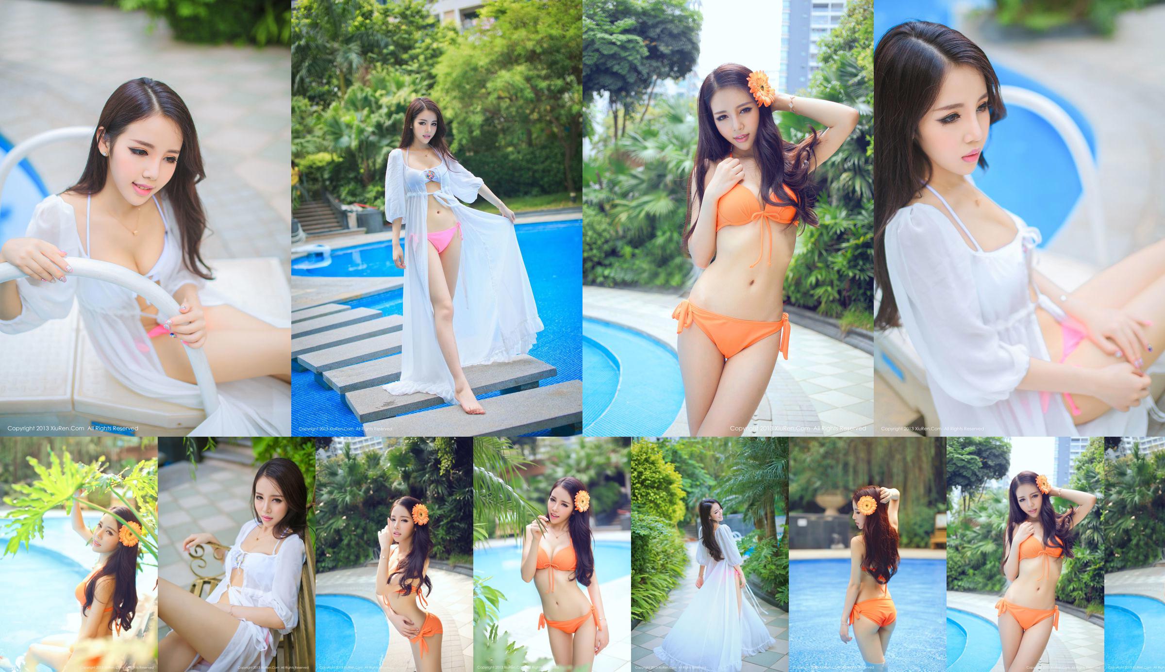 Oxygen Beauty @ VikiChing Bikini [秀 人 网 XiuRen] No.019 No.d9b49e Page 2