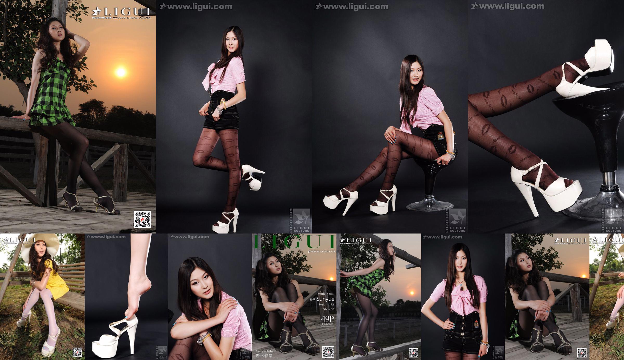 Modello Sun Yue "Outdoor Beauty Silk High Heel" [Heel LIGUI] Network Beauty No.93916e Pagina 2